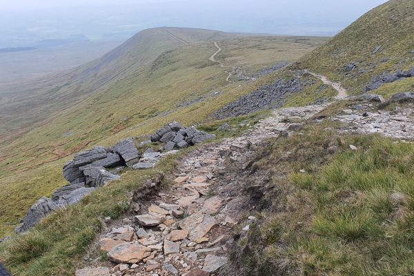 Little Ingleborough in the distance